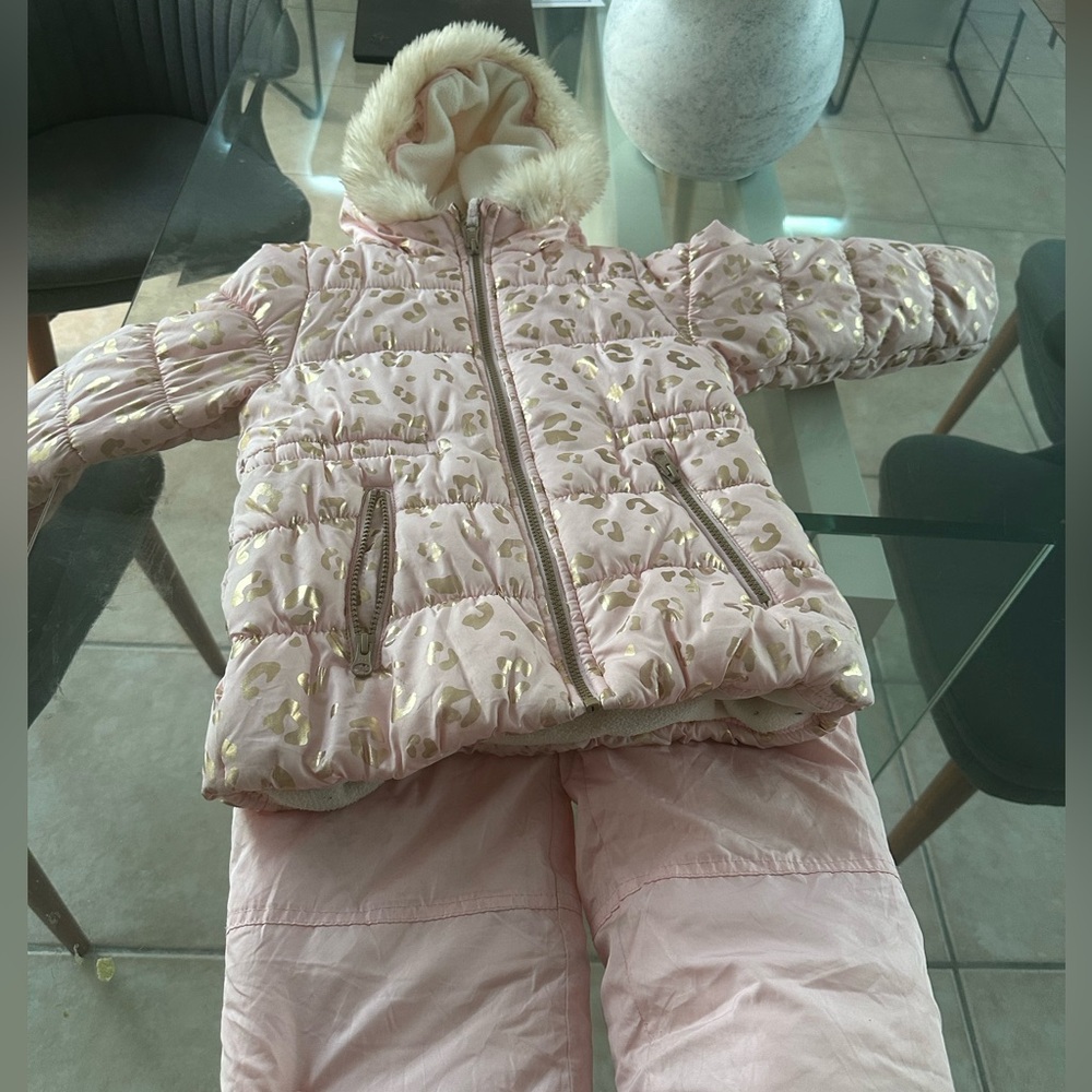 Winter/snow/ ski Jacket and jumpsuit for girl 5/6